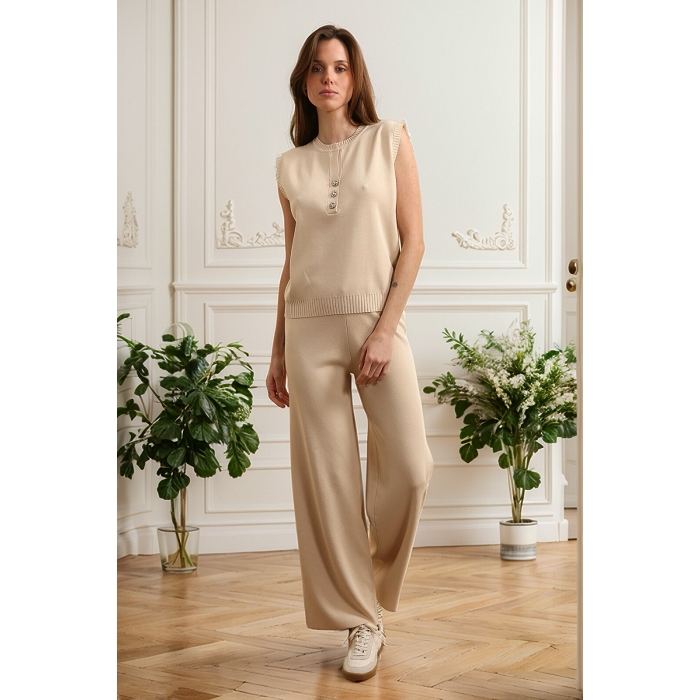 Scarpy creation pantalon casual beige