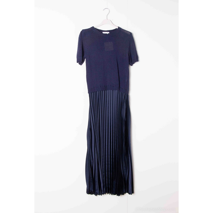 Scarpy creation robe plissee bleu4834601_3