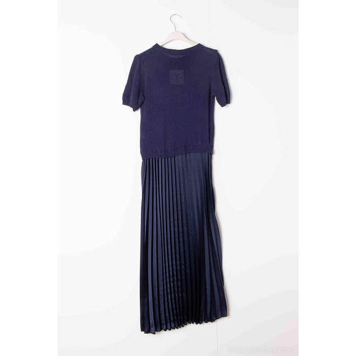 Scarpy creation robe plissee bleu4834601_4