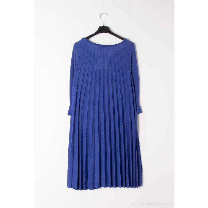 Scarpy creation my robe plissee effet laine yl bleu4834902_5
