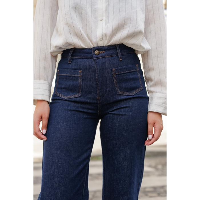 Scarpy creation jeans large gaspard bleu4835502_3