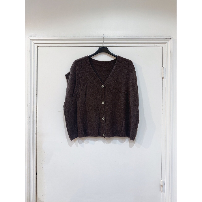 Scarpy creation gilet marron