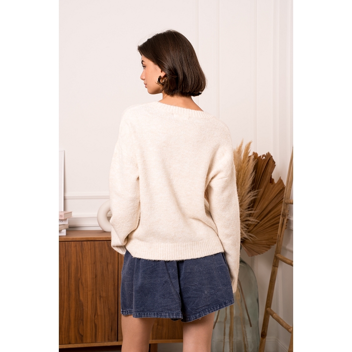Scarpy creation pull coeur beige4836601_4
