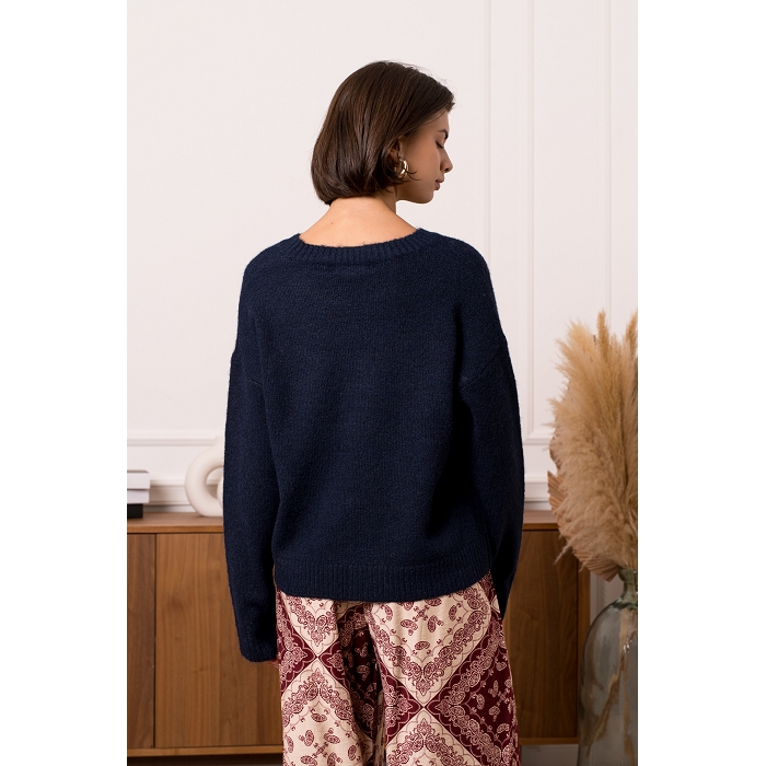 Scarpy creation pull coeur bleu4836602_6
