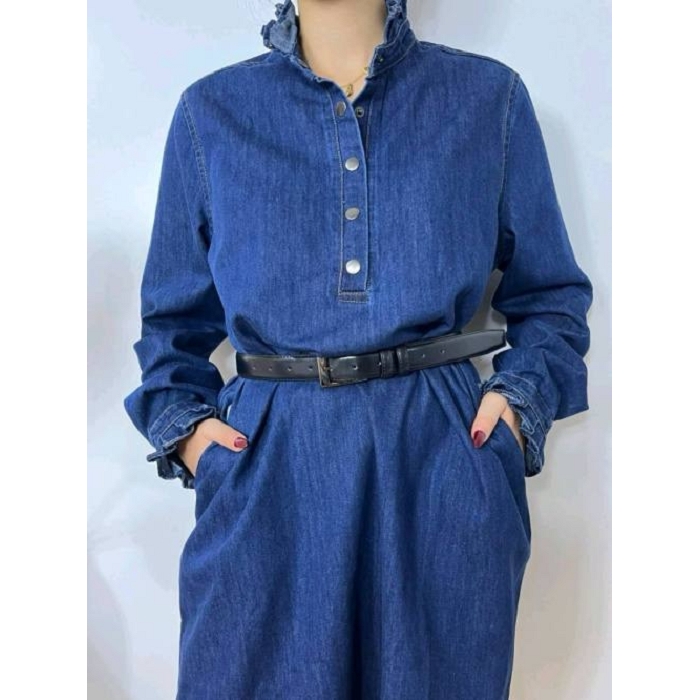 Scarpy creation robe jeans bleu