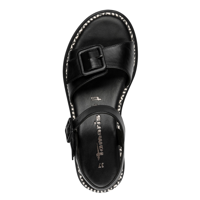Le bon sens my 28723 44 sandales yl noir4845201_5