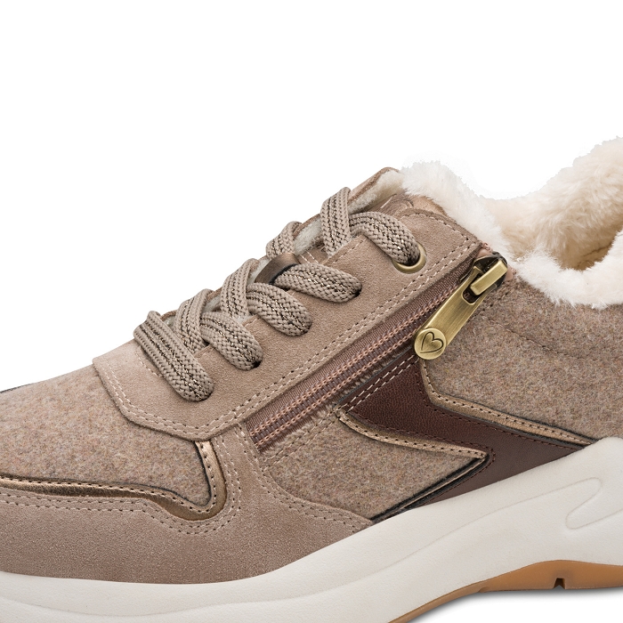 Marco tozzi my 23773 45 lacets yl beige4846501_5
