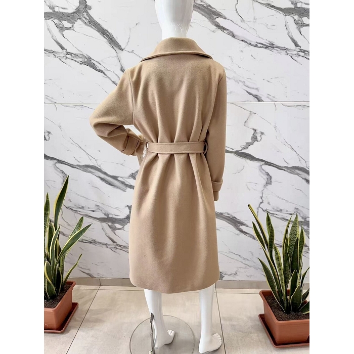 Scarpy creation manteau en drap de laine naturel4849202_3