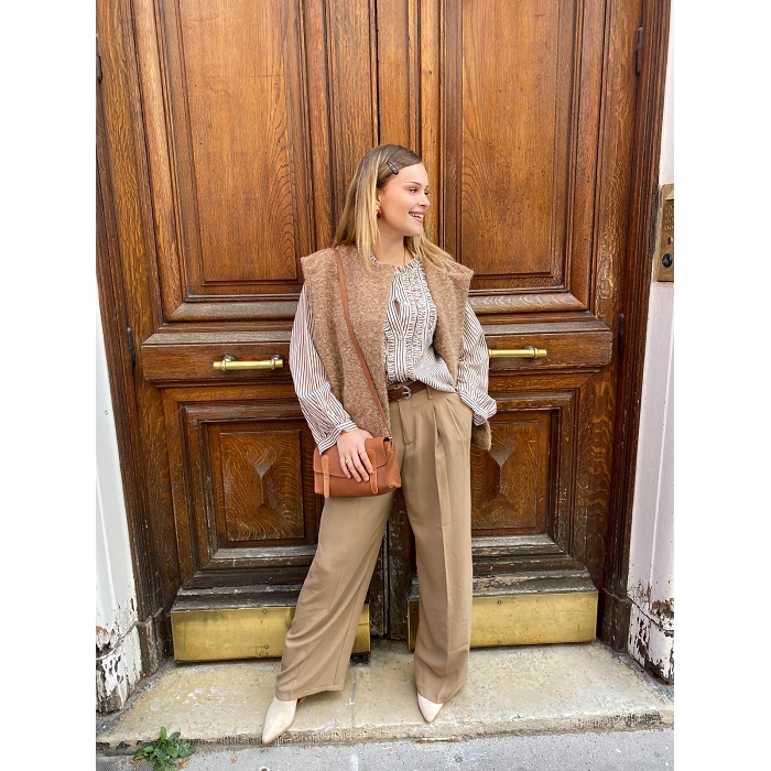 Scarpy creation gilet sans bouton naturel4854503_5