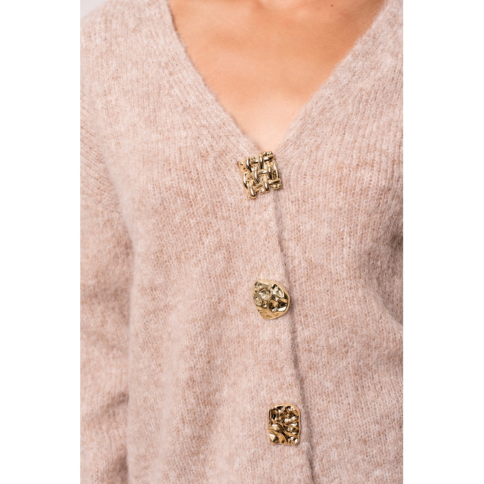 Scarpy creation my cardigan gros boutons yl beige4855202_6