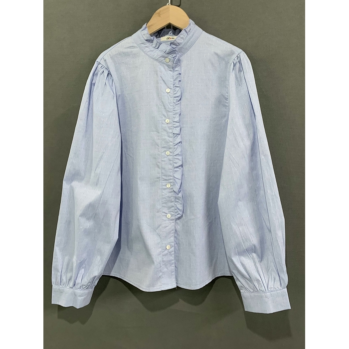 Scarpy creation my chemise froufrou yl bleu4855901_2