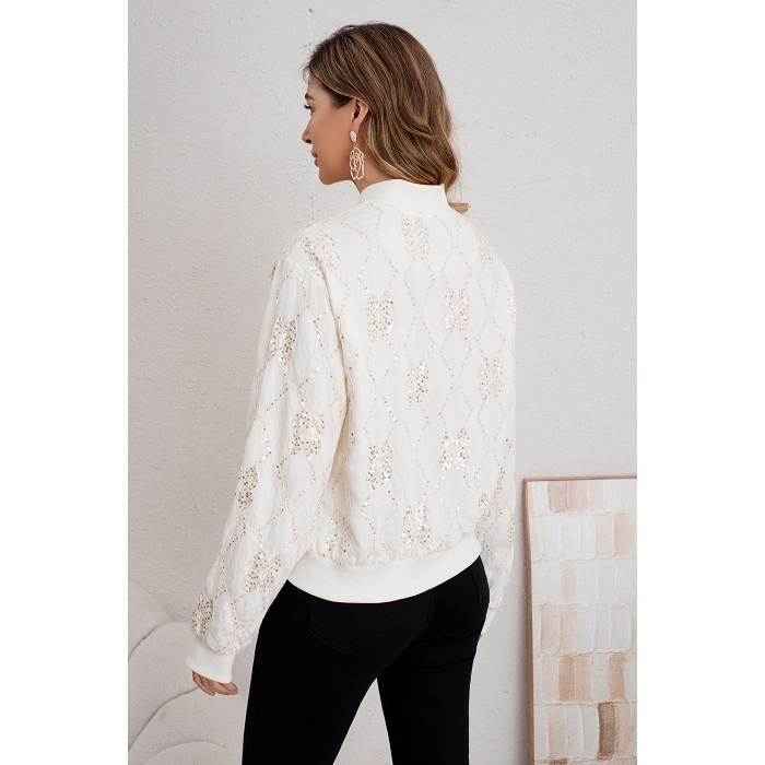 Scarpy creation my blousson fermeture glissiere yl beige4856101_3