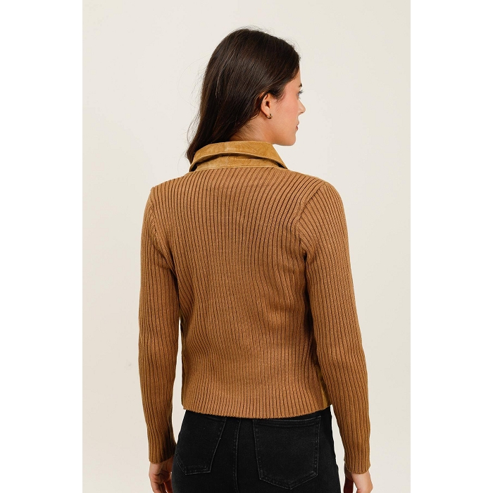 Scarpy creation blouson cuir suede naturel4860601_2