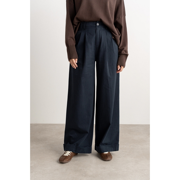 Scarpy creation my pantalon cotton large yl bleu4861501_3