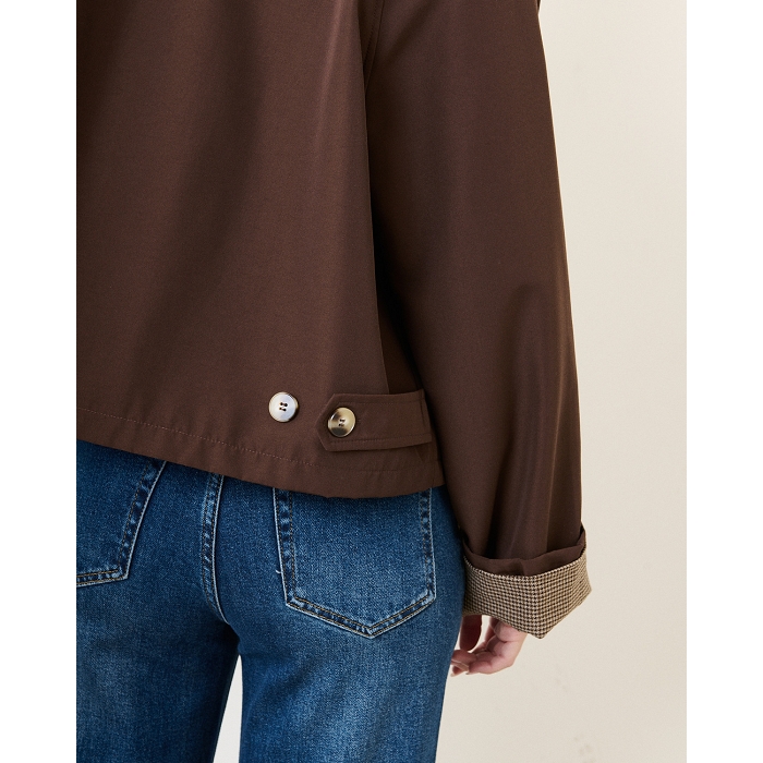 Scarpy creation my veste trench yl marron4861601_3