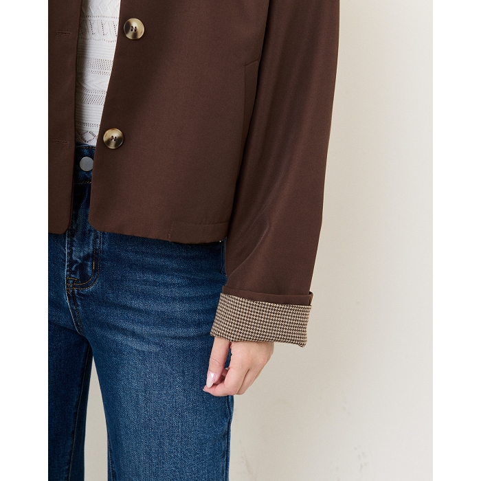 Scarpy creation my veste trench yl marron4861601_4