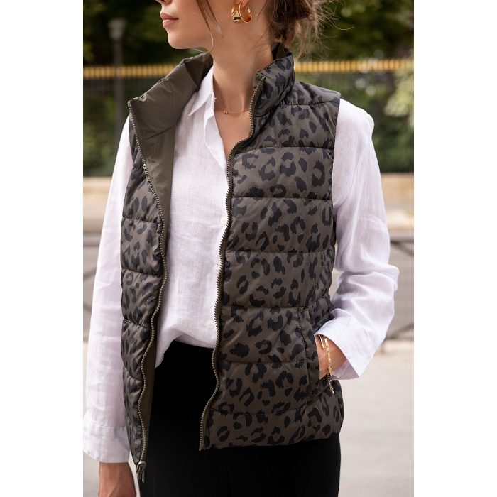 Scarpy creation gilet reversible leo vert4863701_5