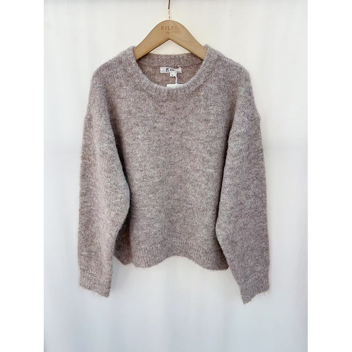 Scarpy creation pull gris