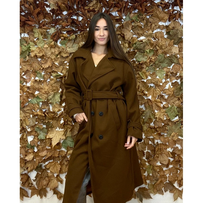 Scarpy creation my manteau chic yl marron4867703_3