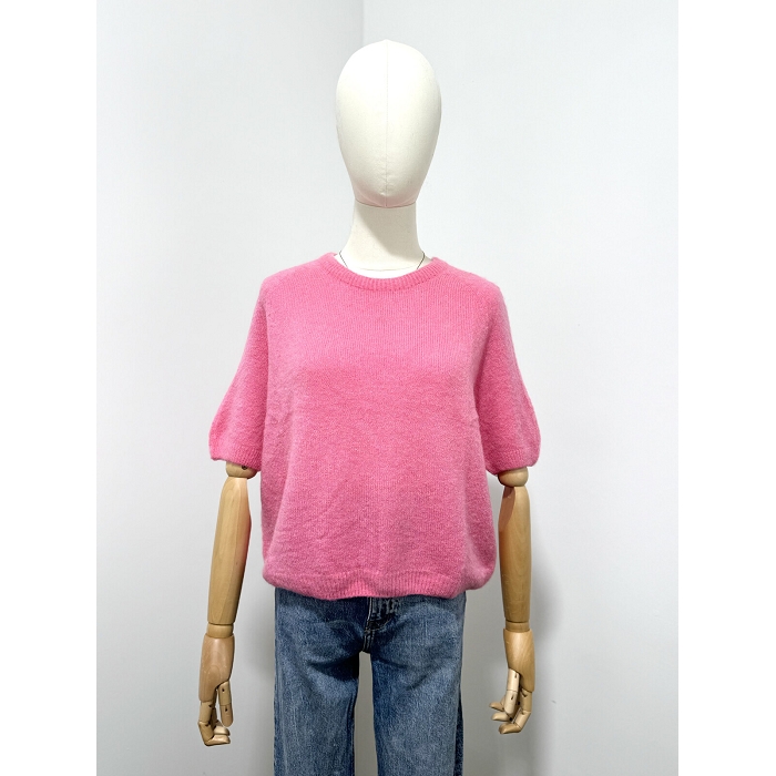 Scarpy creation my pull manche courte alpaga yl rose4868303_3