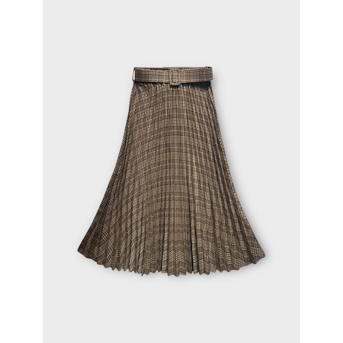 Scarpy creation my jupe longue plissee yl beige