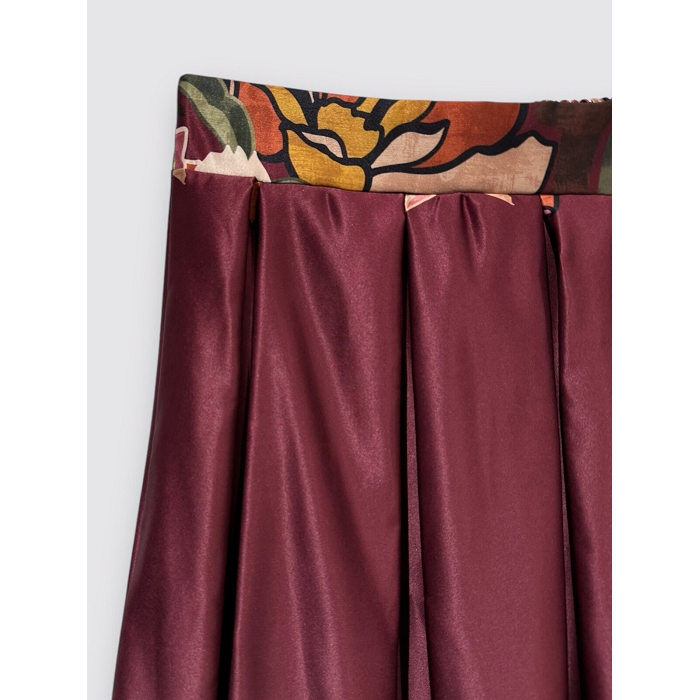 Scarpy creation my jupe longue a fleur yl rouge4869101_5