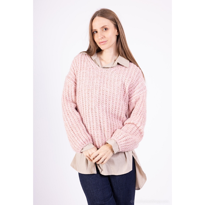 Scarpy creation my pull en maille yl rose4870702_2