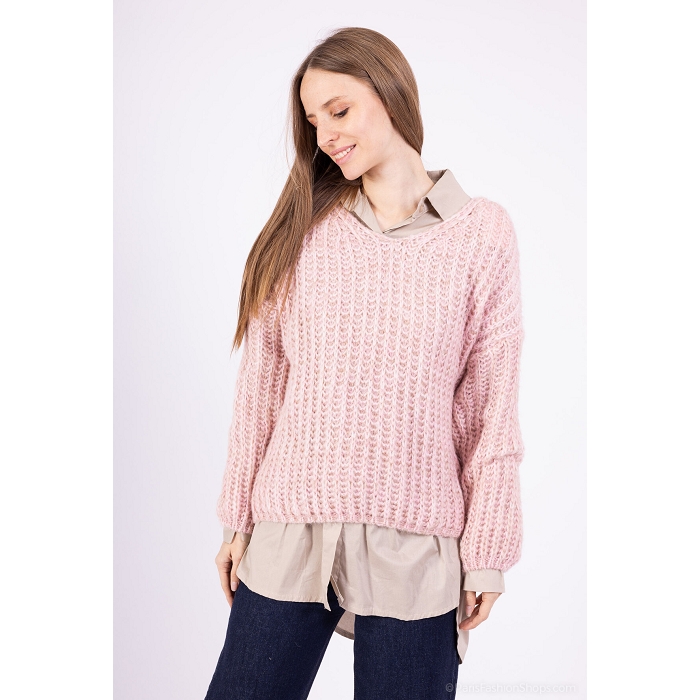Scarpy creation my pull en maille yl rose4870702_4