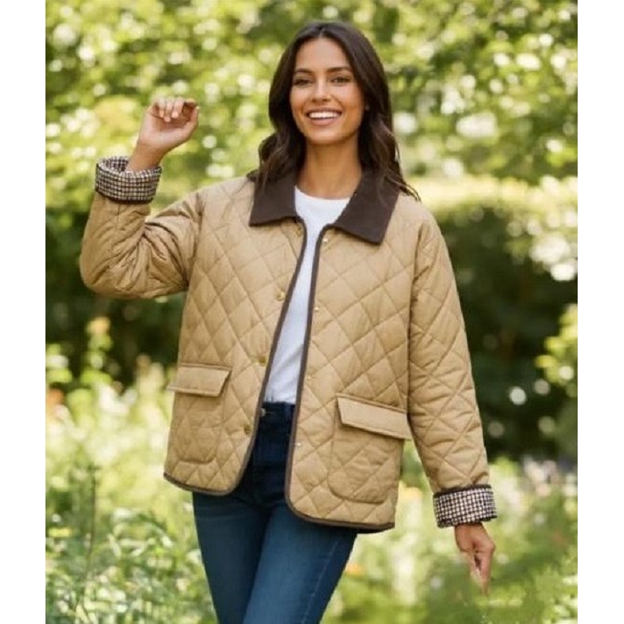 Scarpy creation my blouson equestre yl beige