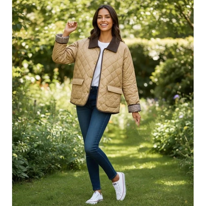 Scarpy creation my blouson equestre yl beige4872101_6