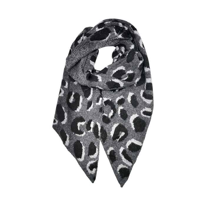 Scarpy creation echarpe epaisse motif animal beige4872501_3