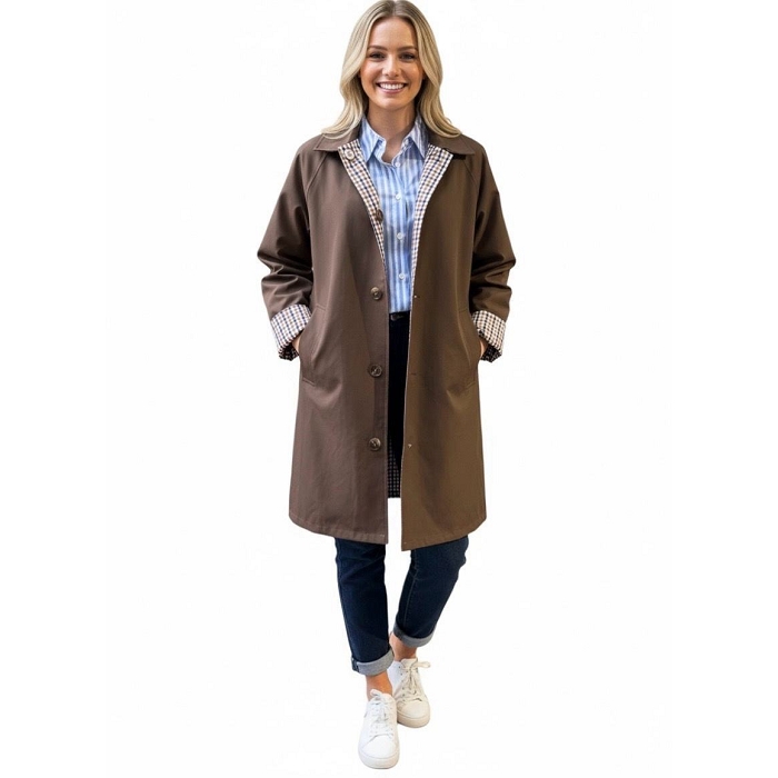 Scarpy creation trench reversible marron4873401_2