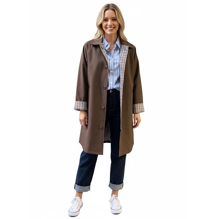 Scarpy creation trench reversible marron4873401_5