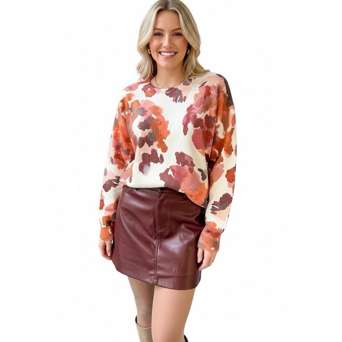 Scarpy creation pull floral orange4873701_3