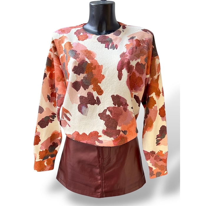 Scarpy creation pull floral orange4873701_4