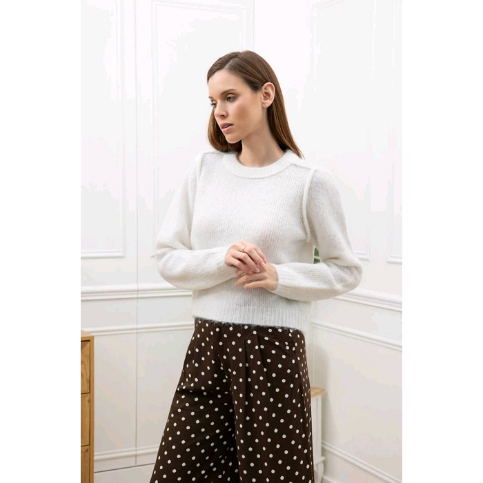 Scarpy creation pull chic blanc4874302_6