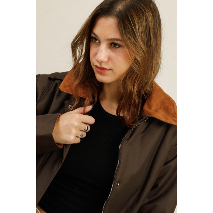 Scarpy creation my parka doublee yl marron4885401_5