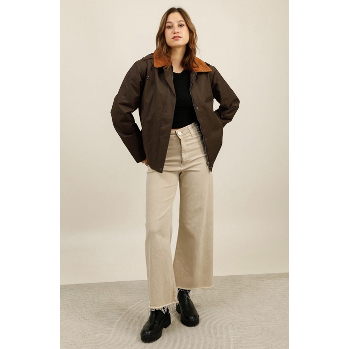 Scarpy creation my parka doublee yl marron4885401_6