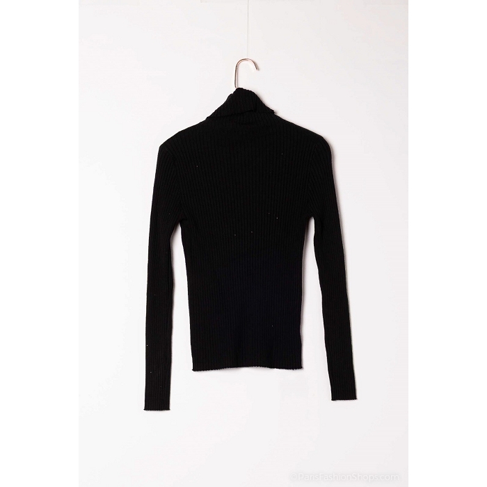 Scarpy creation my sous pull col roule yl noir4891901_4