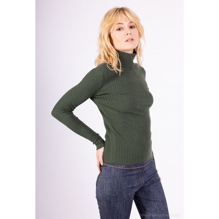 Scarpy creation my sous pull col roule yl vert4891904_4