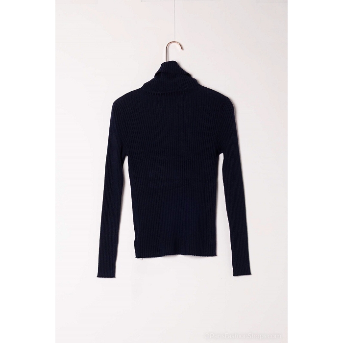 Scarpy creation my sous pull col roule yl bleu4891905_5