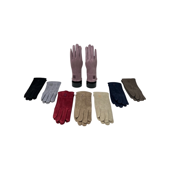 Scarpy creation gants tactiles fourre gris4903405_6