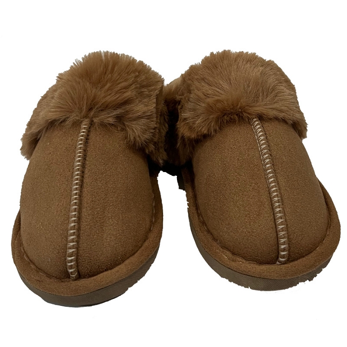 Scarpy creation chaussons antiderapant marron4906202_5