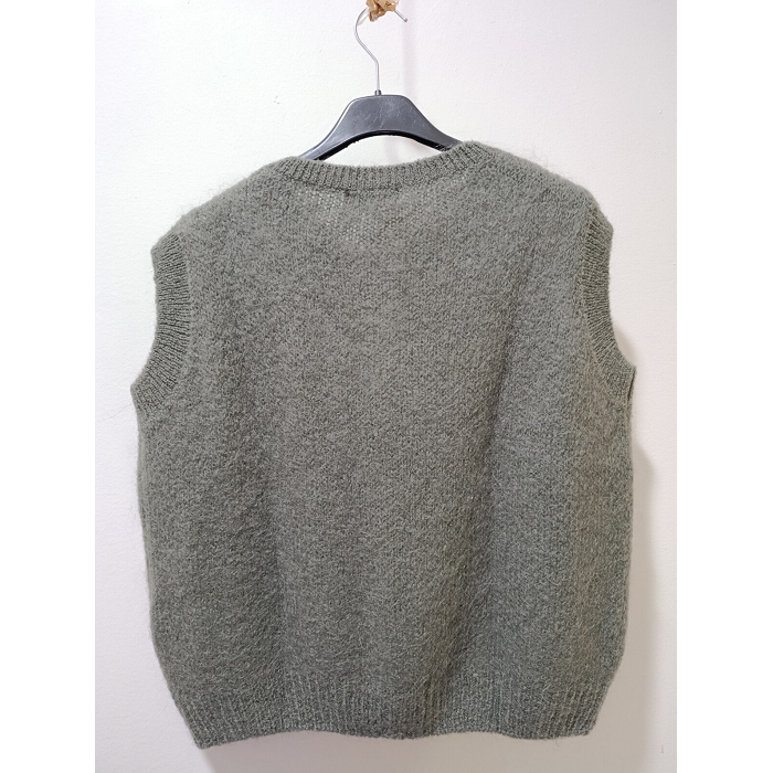 Scarpy creation my gilet col rond yl vert4906406_4