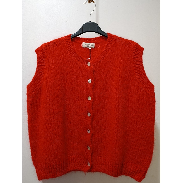 Scarpy creation my gilet col rond yl rouge4906407_4