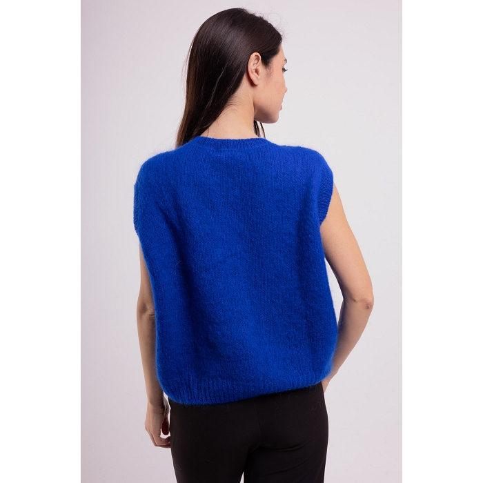 Scarpy creation my gilet col rond yl bleu4906408_2