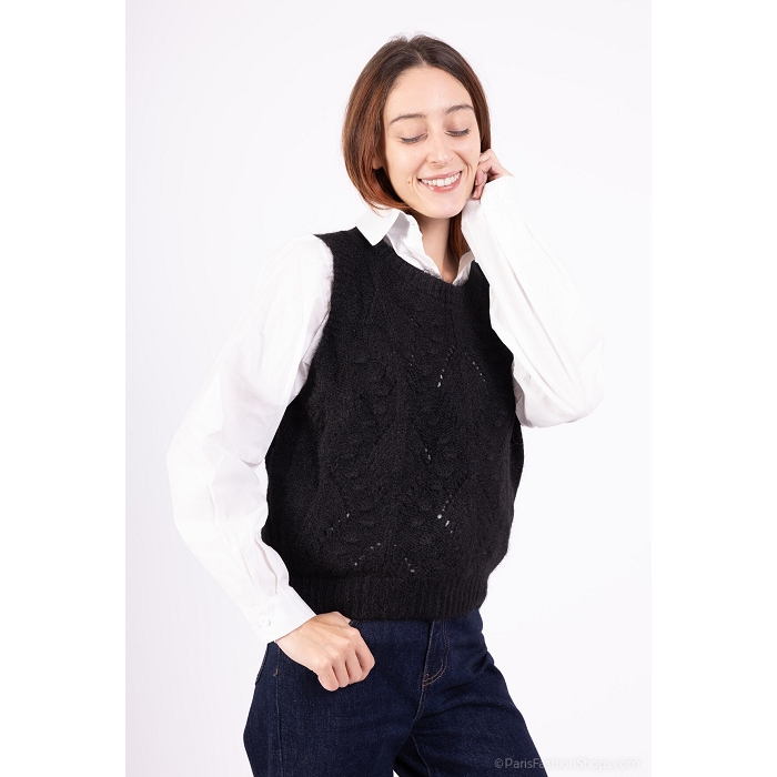 Scarpy creation chemise avec debardeur noir