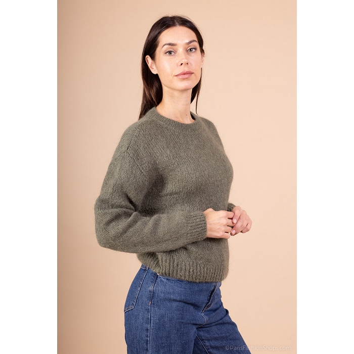 Scarpy creation my pull col rond yl vert4906604_6