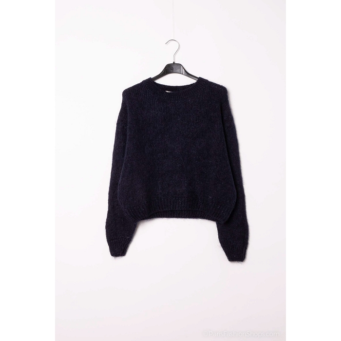 Scarpy creation my pull col rond yl bleu