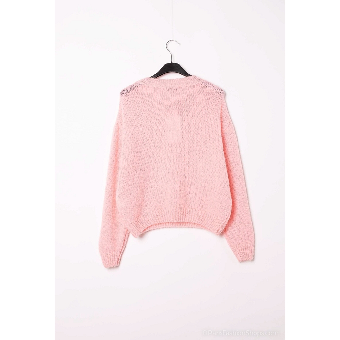 Scarpy creation my pull col rond yl rose4906610_5